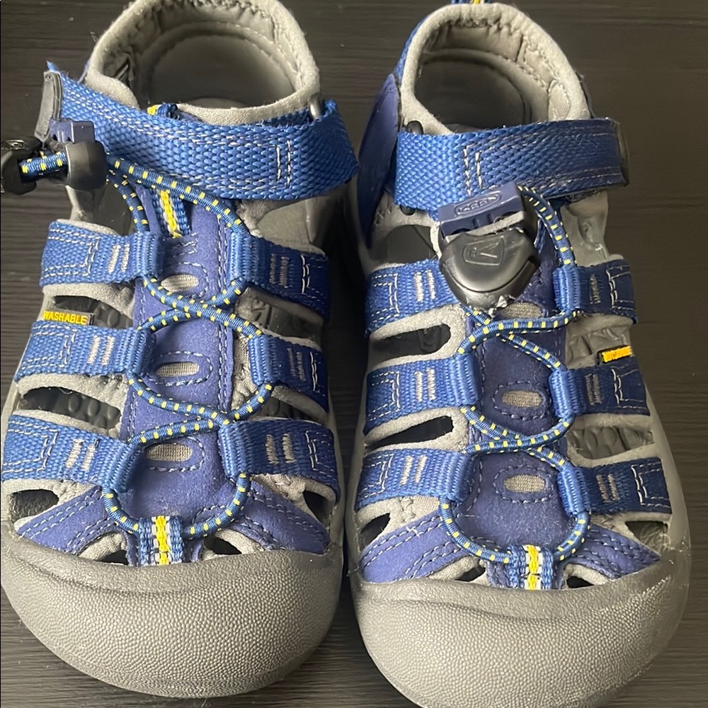 Keen Blue and Gray Sandals for Active Adventures